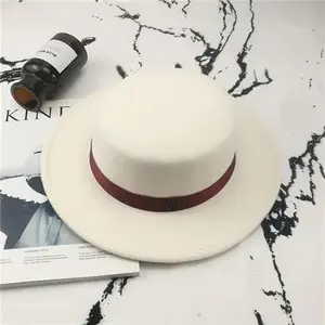 Vente Chaude Chapeaux Européens Très Vendus, Fédoras Vintage, Bords Larges, Chapeaux Hauts Plats, Chapeaux d'Automne-Hiver, Visières Tendance et Bonnets de <span class=keywords><strong>Douche</strong></span> - Product Image 6