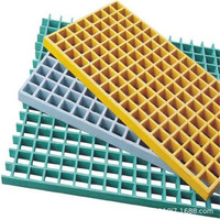 Vente chaude en fibre de verre composite FRP caillebotis d'escalier industriel-pliage coupe haute résistance poids léger tailles personnalisées
