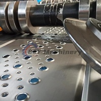 Máquina Perfiladora de Rodillos para Andamios de Acero BOSHIYI, Plataforma Metálica Segura para Andamios con Sistema de Perforación