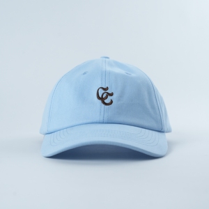 Gorras Populares de Color Azul Cielo y Marrón, Gorra de 6 Paneles, Tela de Algodón, Gorras de Béisbol Sin Estructura, Gorras Deportivas de Golf, Gorra de Alta Calidad Tipo Dad Hat - Product Image 2
