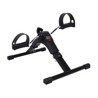 Pédale de rééducation Portable sous le bureau unisexe acier usage domestique Mini pédale vélo d'exercice