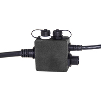 Mini boîte de jonction électrique 2 3 4 5 IP67 IP68 Nylon cuivre pour connexion de fil d'alimentation boîtier d'instrument électronique 20A 30A