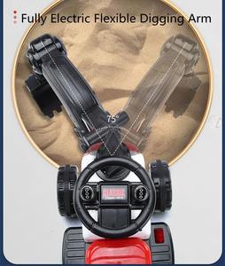 Voiture électrique pour enfants, quatre roues, jouets électriques pour enfants, excavatrice pour enfants à conduire - Product Image 5