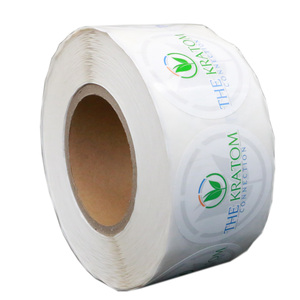 Custom Printed Waterproof <strong>Plastic</strong> Roll Adhesive Bottle Product Label <strong>Printing</strong> - Product Image 1