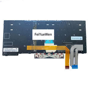 Clavier d'ordinateur portable 01YP372 Vente en gros Original pour <span class=keywords><strong>Lenovo</strong></span> <span class=keywords><strong>Thinkpad</strong></span> T490 T480s L380 <span class=keywords><strong>L480</strong></span> E485 E485 US GR DE UK BL CLAVIERS Internes - Product Image 4