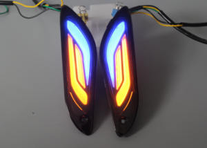 ไฟเลี้ยว LED ใหม่ ไฟสัญญาณหน้า-หลัง สำหรับรถสกู๊ตเตอร์ Piaggio <span class=keywords><strong>Vespa</strong></span> <span class=keywords><strong>Sprint</strong></span> <span class=keywords><strong>150</strong></span> Primavera 50 - Product Image 4