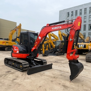 รถขุดขนาดเล็ก Kubota U55-4 มือสองจากญี่ปุ่น น้ำหนัก 5.5 ตัน รถขุดตีนตะขาบขนาดเล็ก Kubota U55-4 รถขุดไฮดรอลิก พร้อมอะไหล่แท้จาก Kubota - Product Image 4