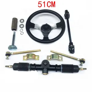 Juego completo de volante de 300mm para Go karts y 320mm/420mm/510mm