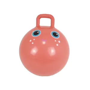 PVC Jouet Ballon De Saut avec Poignée 45cm Gonflable Saut Balle