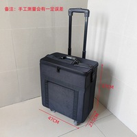Valise de présentation portable en tissu Oxford de haute qualité pour 84 montures de lunettes, en stock