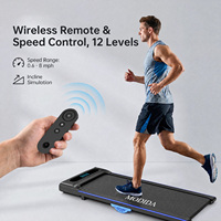 Tapis de marche électrique portable avec table intégrée, vente en gros d'usine