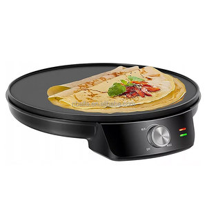 Aifa 1200W Máquina eléctrica <span class=keywords><strong>para</strong></span> hacer crepes Sartén de aluminio <span class=keywords><strong>para</strong></span> <span class=keywords><strong>tortillas</strong></span> Dosa Tortitas planas Ideal <span class=keywords><strong>para</strong></span> desayuno Snacks Postres - Product Image 1