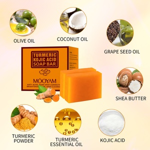 <span class=keywords><strong>Savon</strong></span> blanchissant artisanal au glutathion, curcuma et acide kojique pour les taches brunes et l'éclaircissement de la peau - Product Image 5
