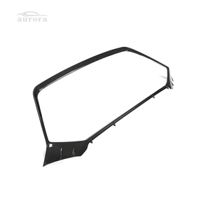 Grille avant en fibre de carbone sèche encastrée avec couvercle décoratif <span class=keywords><strong>Audi</strong></span> <span class=keywords><strong>RS6</strong></span> C8 2019-2021 quatre portes boîte camion - Product Image 5