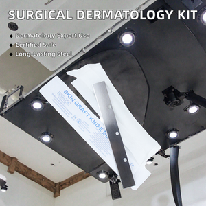 Kit chirurgical de dermatologie A S AMPEX pour greffe cutanée, lame de couteau en acier inoxydable, classe II, manuel, certifié CE - Product Image 2