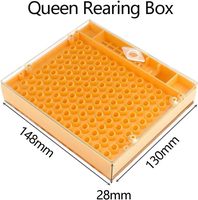 Nouveau kit d'élevage de reines d'abeilles, boîte d'apiculture en plastique avec outils et fournitures d'apiculture