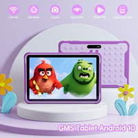 Tablet PC Anak Pritom K10-M10 10 Inci 3G Telepon 2+64GB 1280*800 Ips Android Baterai Tahan Lama Tablet Belajar Anak Dengan Casing