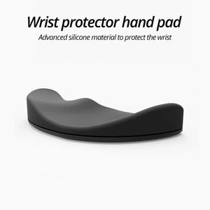 Tapis de souris ergonomique avec repose-poignet en gel de silicone antidérapant, tapis de soutien du poignet pour ordinateur, tapis de souris pour le bureau, les jeux et le PC - Product Image 4