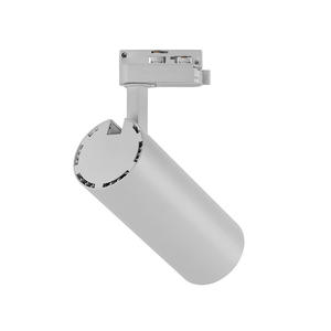 Роскошный светильник черного цвета для кафе и магазинов, 3 контура, 10 Вт, 12 Вт, 15 Вт, 20 Вт, Трековый прожектор 3000k, 4000k, алюминиевые трековые светодиодные светильники - Product Image 3