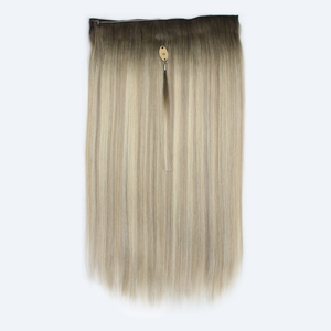 Highlights Halo <span class=keywords><strong>Extensiones</strong></span> de cabello Alambre oculto Cabello <span class=keywords><strong>Invisible</strong></span> Fish Line <span class=keywords><strong>Hilo</strong></span> elástico <span class=keywords><strong>Extensiones</strong></span> de cabello humano Balayage - Product Image 2