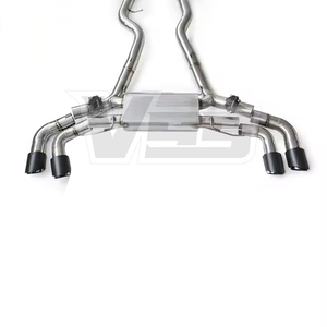 Sistema de escape de sonido agresivo y rendimiento para <span class=keywords><strong>BMW</strong></span> M440I B58 3,0 T apto para G20 M340i acero inoxidable con válvula <span class=keywords><strong>RC</strong></span> 4 puntas - Product Image 4