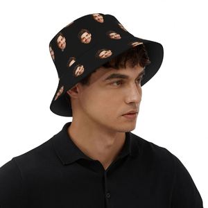 Chapeau Bob Personnalisé à Motif Feuille de Dessin Animé Tendance pour Hommes et Femmes – Idéal pour la Plage, l'Été, le Quotidien, les Activités de Plein Air et la Pêche - Product Image 4