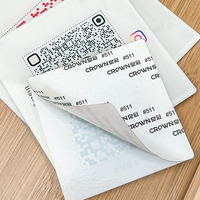 Support de code QR Wi-Fi carré en acrylique transparent, support de code-barres en acrylique transparent pour restaurant