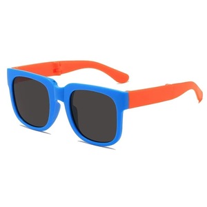 Gafas de Sol Plegables para Niños, Protección UV375, Marco de PC, Lentes AC, Montura Completa, Unisex, Tipo 3 - Product Image 3