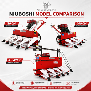 Mietitrebbiatrice semovente leggera e facile da usare per agricoltori anziani e donne - Product Image 4