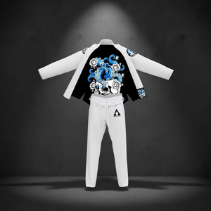 Échantillon disponible, livraison rapide, produit phare, qualité supérieure, 100% Coton 450g, Uniforme de Judo / <span class=keywords><strong>Kimono</strong></span> de Judo / Gi de Judo avec impression intérieure - Product Image 5