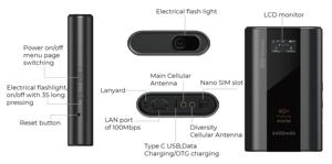 Nuevo Módem Portátil M53 con Punto de Acceso WiFi, 4G LTE-A, TR069, Agregación de Operadores, Desbloqueado, Router 4G LTE CAT6 - Product Image 6