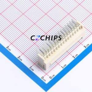 ZX-PHB2.0-2-16PWZ Wire-to-Board Pin Header Bent Lead Through Hole,P=2mm Connector 2x16P 2mm Right Angle Insert PHB - Product Image 2