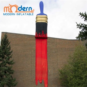 Sculptures géantes gonflables en forme de <span class=keywords><strong>ballon</strong></span> avec poignée, en tissu Oxford 210D, taille 5m, avec pompe à air électrique et impression numérique - Product Image 2