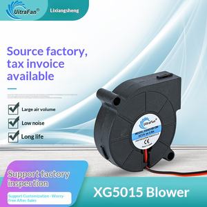 छोटे xg5015 dc ब्लोअर प्रशंसक 5v/12v pbt सामग्री प्लास्टिक ब्लेड मुक्त स्थायी फायरप्लेस हीटर और रेडिएटर अनुकूलन योग्य - Product Image 6