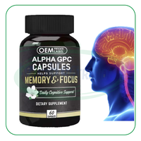 Ausreson Concentration Alpha Brain Premium Nootropic Capsule Supplément Focus Bonne Mémoire Alpha Brain Capsules