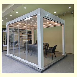 Kit de pergola en aluminium DIY 4x4m avec <span class=keywords><strong>guide</strong></span> d'installation gratuit pour les propriétaires - Product Image 6