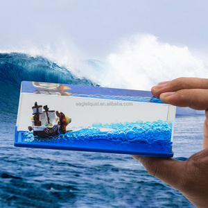 Décoration de bouteille flottante 3D en forme de <span class=keywords><strong>bateau</strong></span> de croisière, décoration de table de voiture, décoration de la maison, cadeaux créatifs et tendance - Product Image 1