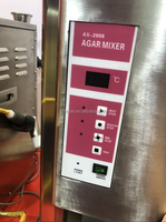 Mezclador de Agar Dental Profesional de Laboratorio, 40 rpm, Mezcla Uniforme, Alto Rendimiento, Unidad Programable por Computadora