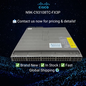 สำหรับ Cisco N9K-C93108TC-FX3P สวิตช์แกนกลาง Layer 3 แบบ 56 พอร์ต 25G SFP28 + 100G QSFP พร้อม SNMP รองรับการจัดส่งทั่วโลก - Product Image 3