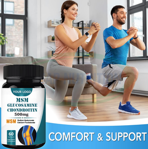 Ausreson <strong>Supplement</strong> Jointe <strong>Flexibility</strong> Support Capsules Glucosamine Chondroitin Sulfate Mineral Bone Health Msm Capsules for Men - Product Image 5
