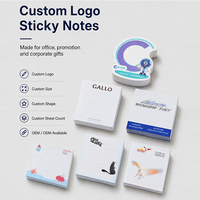 Notes autocollantes personnalisées de qualité supérieure avec logo bancaire |   Notes promotionnelles élégantes pour les clients d'entreprise