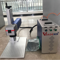 Marquage au laser CO2/fibre optique pour bijoux, plastique, stylo, métal, gravure et impression de logo couleur Raycus Max Ipg 20W/30W/50W/100W