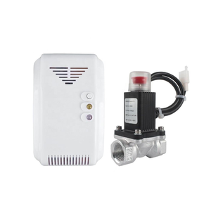 Válvula Solenoide Detectora de Gas LPG de Aleación de Aluminio DN15, Venta al por Mayor de Fábrica, Duradera, Cierre Rápido, AC110V-240V - Product Image 1