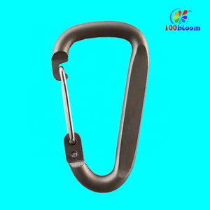 Nhà Máy Bán Buôn Chất Lượng Cao 4Cm Dây Cổng Mini Carabiner Clip Tùy Chỉnh Móc Chìa Khóa Nhôm Snap Móc Carabiner Keychain - Product Image 2