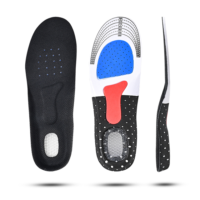 EVA  Arch Support Orthotic Flat Foot Insert Insole Shock Absorption Orthopedic Plantar Fasciitis Comfort Sport Insole for Shoe