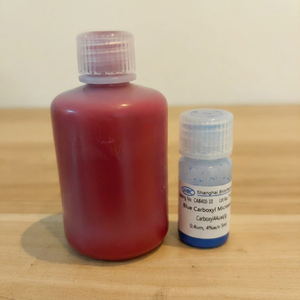 Microsphères de polystyrène fonctionnelles au carboxyle, colorées et multi-tons, pour la formulation de tests in vitro - Product Image 1