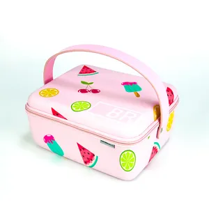 EVA Case Hard Shell Box Lunch Picnic Bag Cooler Insulated Picnic Bag Kids Lunch Thermal Bag