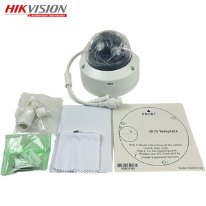 Hikvision-Cámara de red domo fija POE IP67, micrófono incorporado, luz híbrida inteligente a todo color, versión en inglés, 4 MP, IP67 - Product Image 3