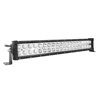 Barre lumineuse LED incurvée de 21 pouces 120W, faisceau combiné spot et large, pour 4x4 tout-terrain, camion, SUV, VTT