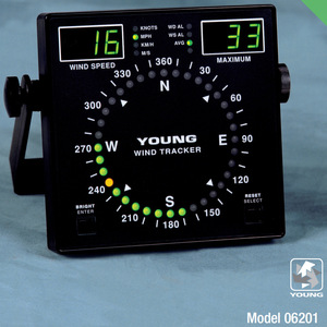 Young Wind Tracker Display 06201 Instrument météorologique de surveillance de la vitesse et de la direction du vent - Product Image 4